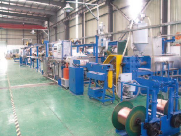  70/80/90 type extruder production line at a high speed